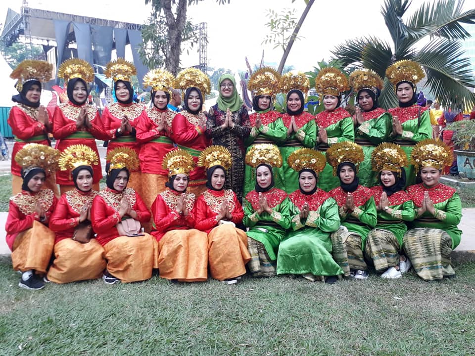 Tari Ahoi dalam rangka Ulang Tahun Kota Medan Tahun 2019