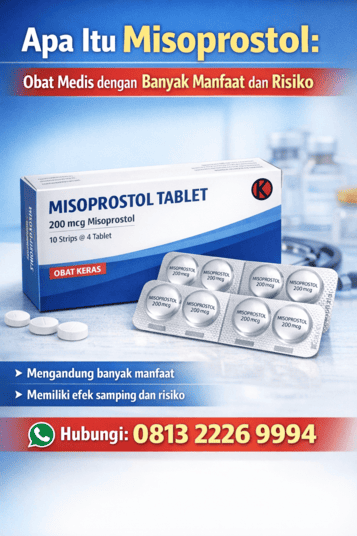 Apa Itu Misoprostol: Obat Medis dengan Banyak Manfaat dan Risiko