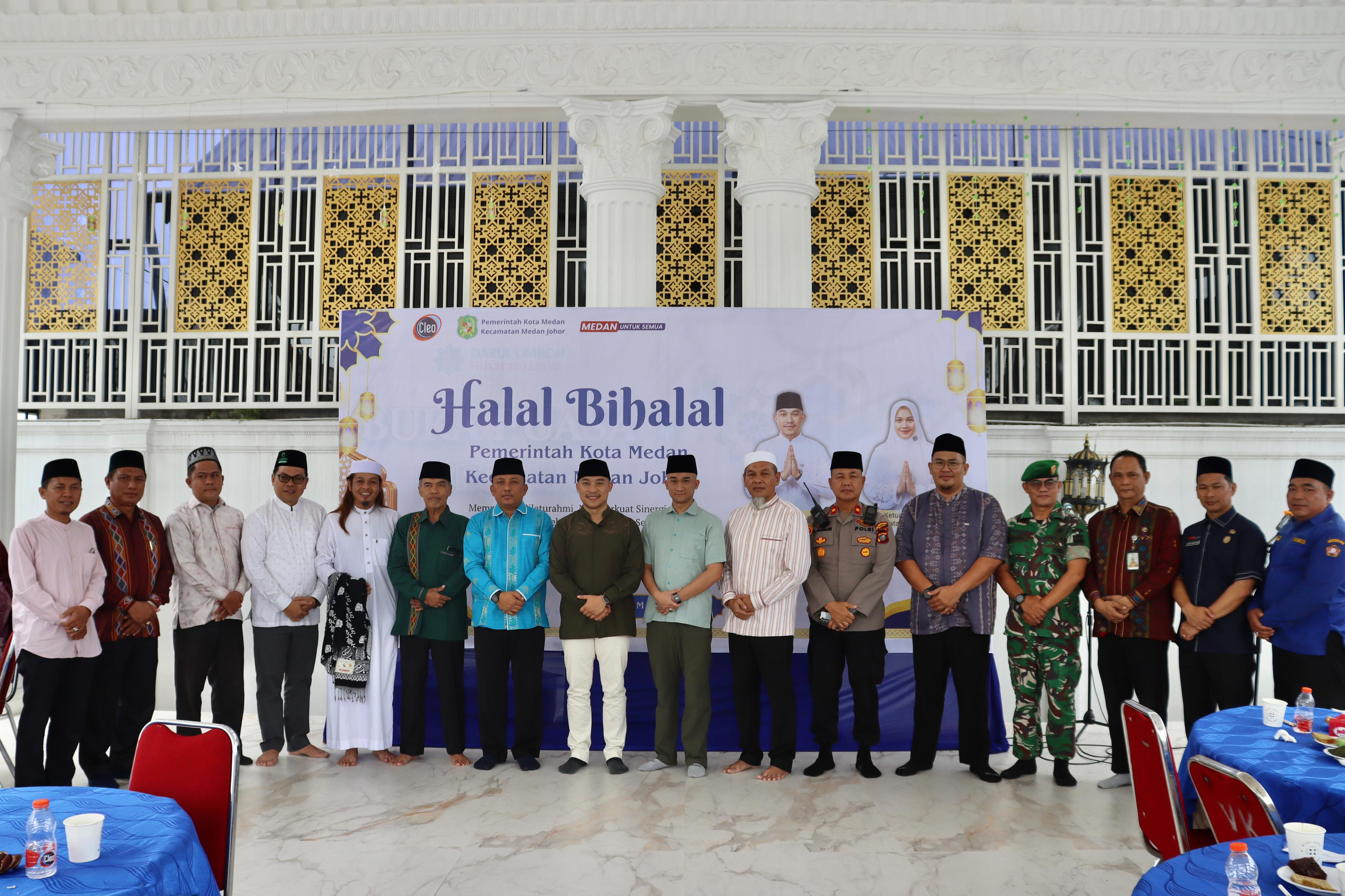 Halal Bihalal Kecamatan Medan Johor