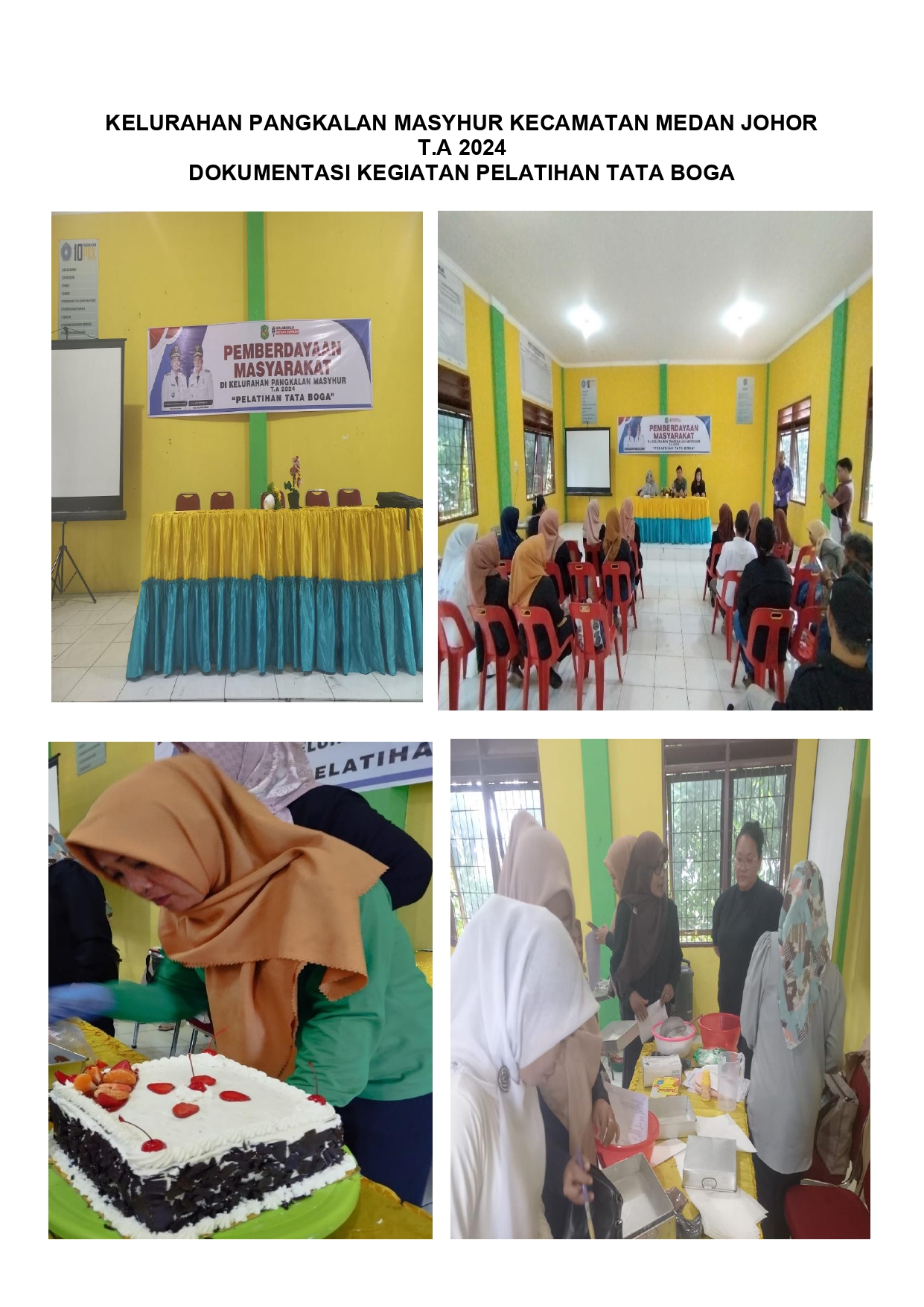 Dana Kelurahan Dokumentasi Pekerjaan